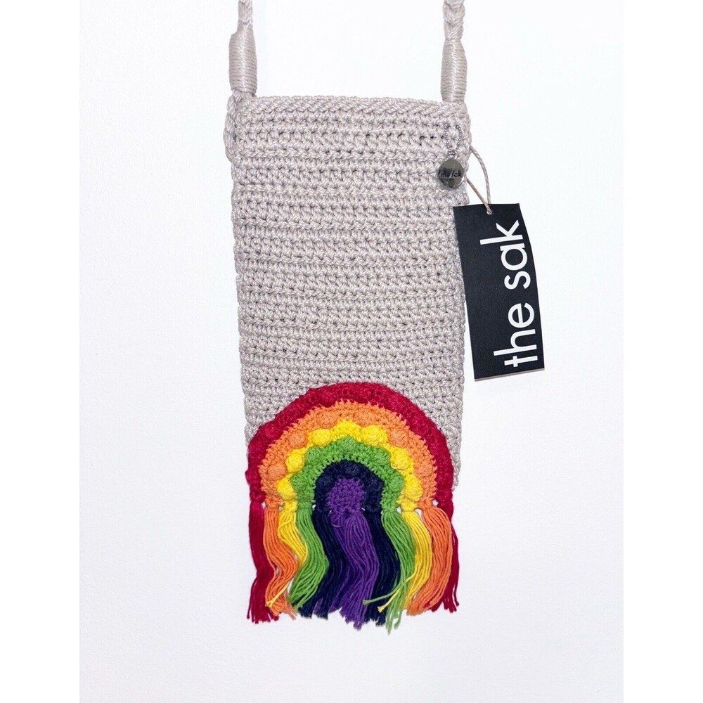The Sak Rainbow Mini Crocheted Bag